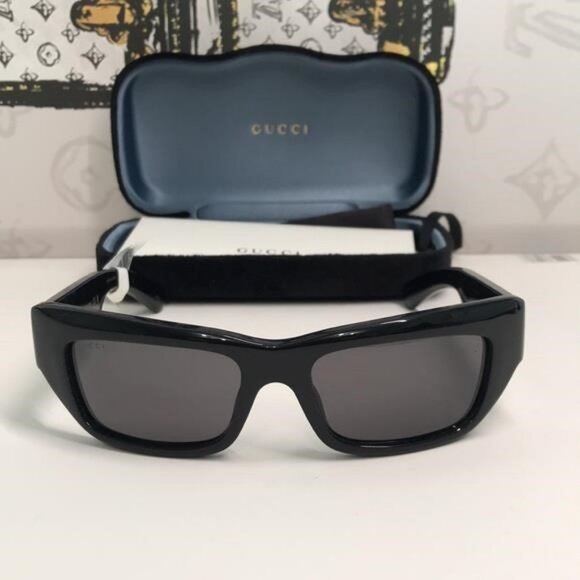 ✨ Luxury New Authentic Gucci GG1296S 001 Sunglasses ✨ - Picture 8 of 13